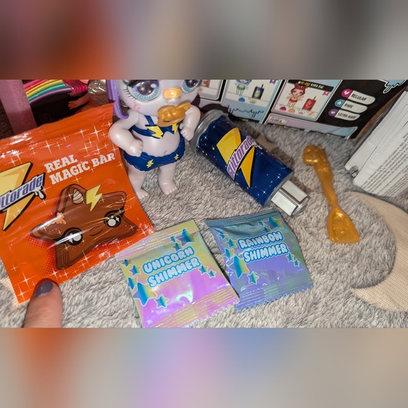 MGA POOPSIE Rainbow Surprise Fantasy Friends ELECTRA SPARK Mostly Complete - Picture 3 of 14